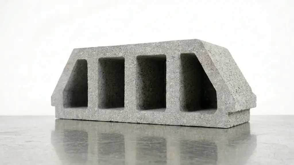 Bovedilla de concreto de patín recto, Rocacero